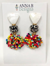 Poppy Beaded Earrings | Multi
