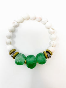 The Cooper Bracelet | Emerald Green