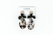 Amelie Acrylic Earrings | Tortoise