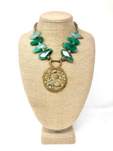 Horsebrass Necklace-Green