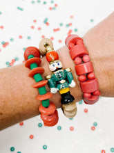 Red Turquoise Stretch bracelet