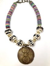 Vinyl Tribal Necklace