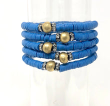 Royal Blue Clay bracelets