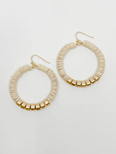 Penny Clay Earrings | Light Tan