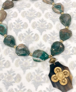 Green Agate Necklace