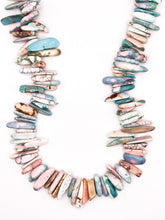 Multi Turquoise Chip Necklace