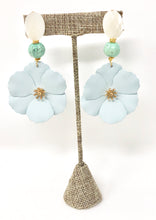 Bloem Floral Earrings | Powder Blue