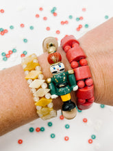 Red Turquoise Stretch bracelet