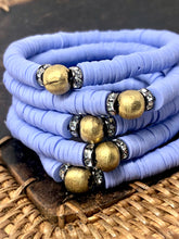 Clay Bracelets | Periwinkle