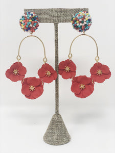 Carmen Floral Earrings