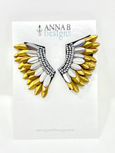 Aerin Beaded Earrings-Silver +Gold