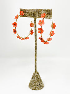 Clary Beaded Earrings | Poppy