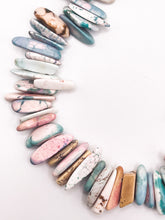 Multi Turquoise Chip Necklace