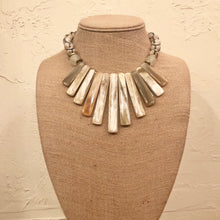Buffalo Horn Bib Necklace