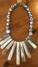 Buffalo Horn Bib Necklace